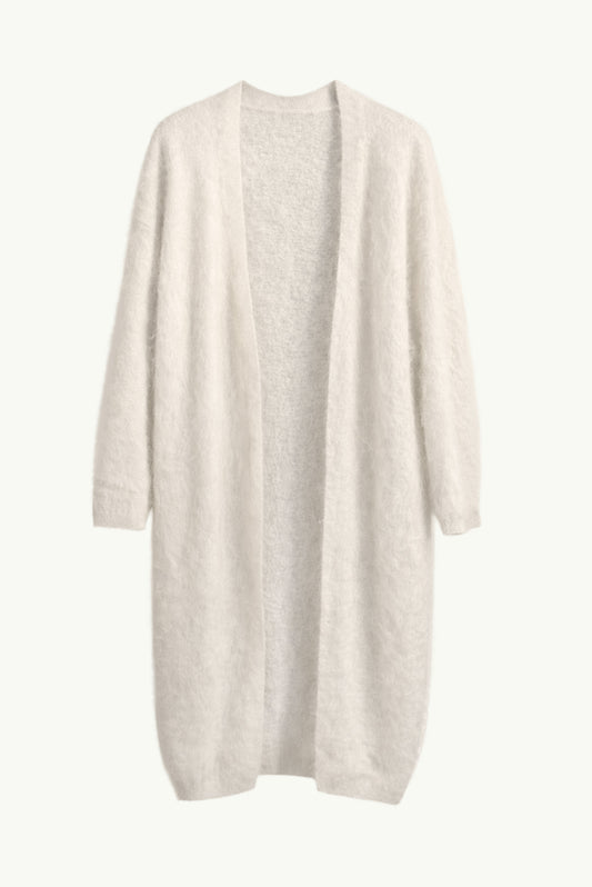 Long cardigan off-white