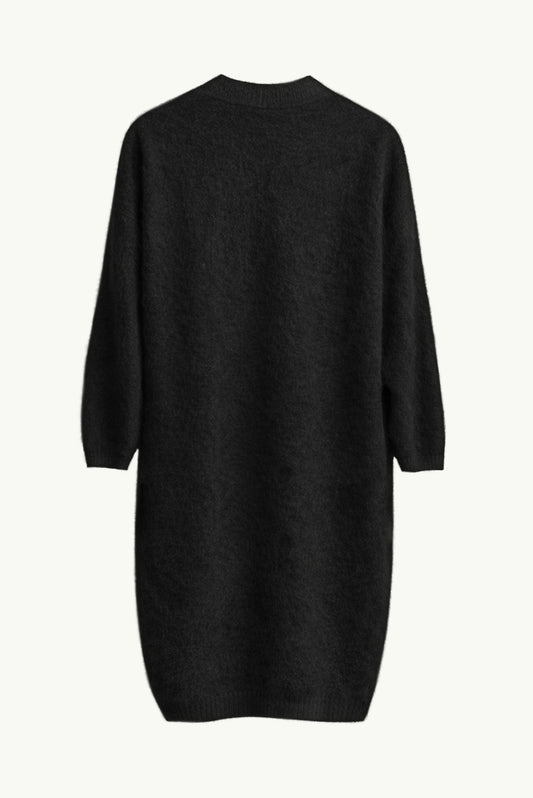 Long cardigan in black